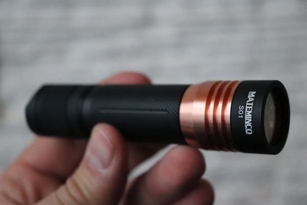 Lampade: Mateminco S01 Black/Copper – Nuovo e nell'imballaggio originale da Arbon venduto da Helmuth