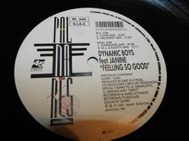 LP - Dynamic Boys Feat Janine  - 1991 Dance  Remix Club Mix