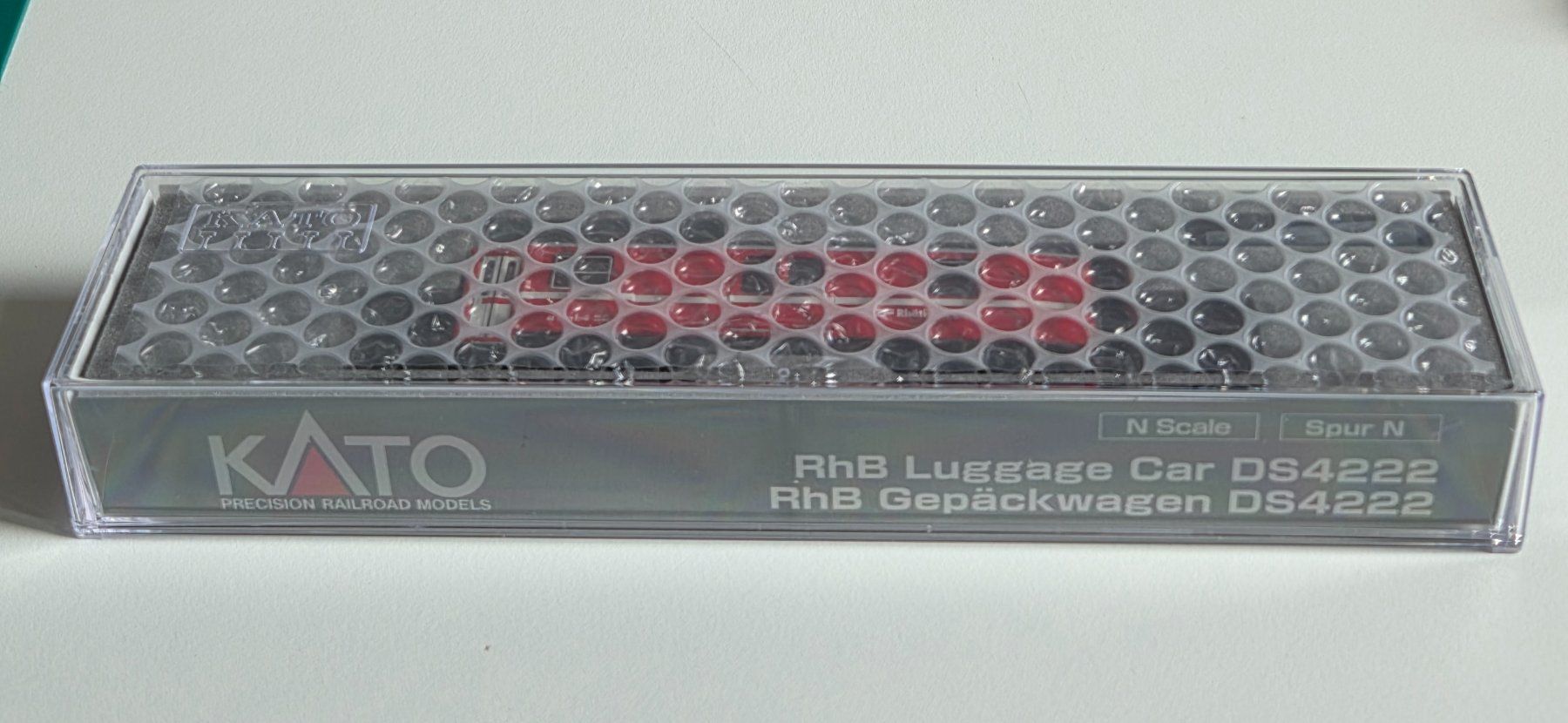 Kato Modellini di ferrovie: Rhb-Postwagen Kato Spur N Neu – Nuovo e nell'imballaggio originale da Rorbas venduto da susinchen 4