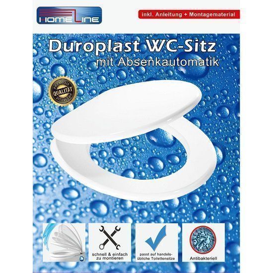 WC: WC Deckel Sitz Toilettensitz mit Absenka – Nuovo e nell'imballaggio originale da Walenstadt venduto da Trend-24