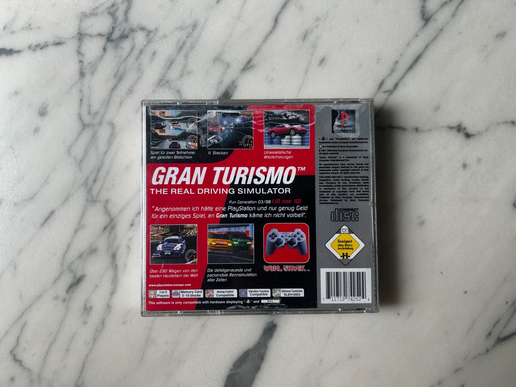 Giochi: Gran Turismo Platinum - Playstation 1 – Usato da St. Gallen venduto da lis_cd6d 1