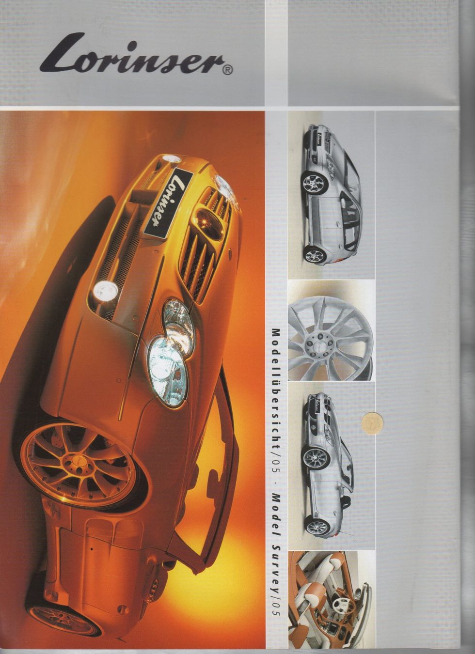 Lorinser Dokumente: Pressemappe Lorinser IAA 2005 – Gebraucht aus Corminboeuf von corbay 2