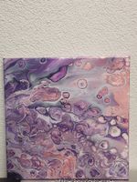 Acrylbild 30 x 30cm, selbst gemacht