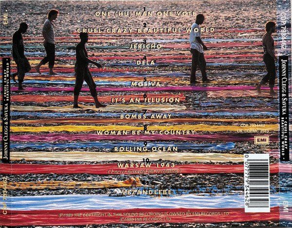 CD: Johnny Clegg & Savuka - Cruel Crazy  CD 1989 – Usato da Zürich venduto da Aspri 1