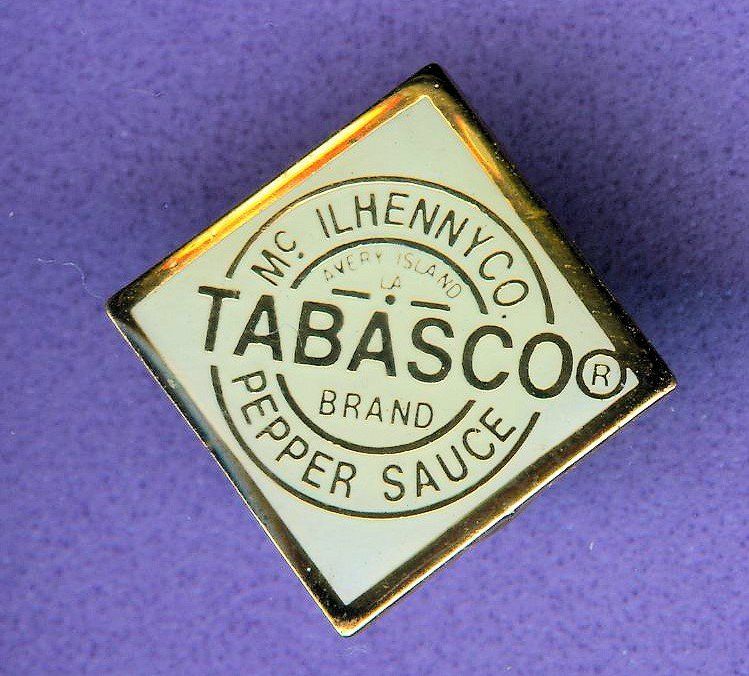 Placchette & Badge: TABASCO  PEPPER SAUCE – Usato da Winterthur venduto da Sammleroase