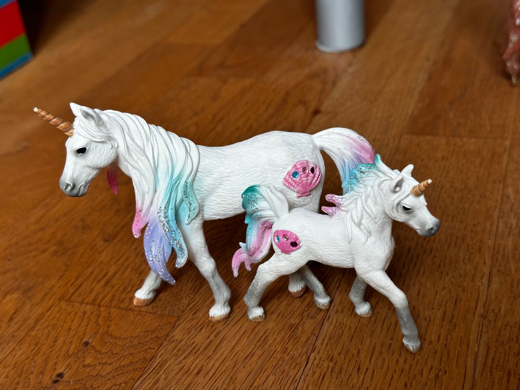 Schleich Giocattoli: Schleich Einhörner & Pegasus, 12 Stück – Usato da Zürich venduto da Danijar7 7