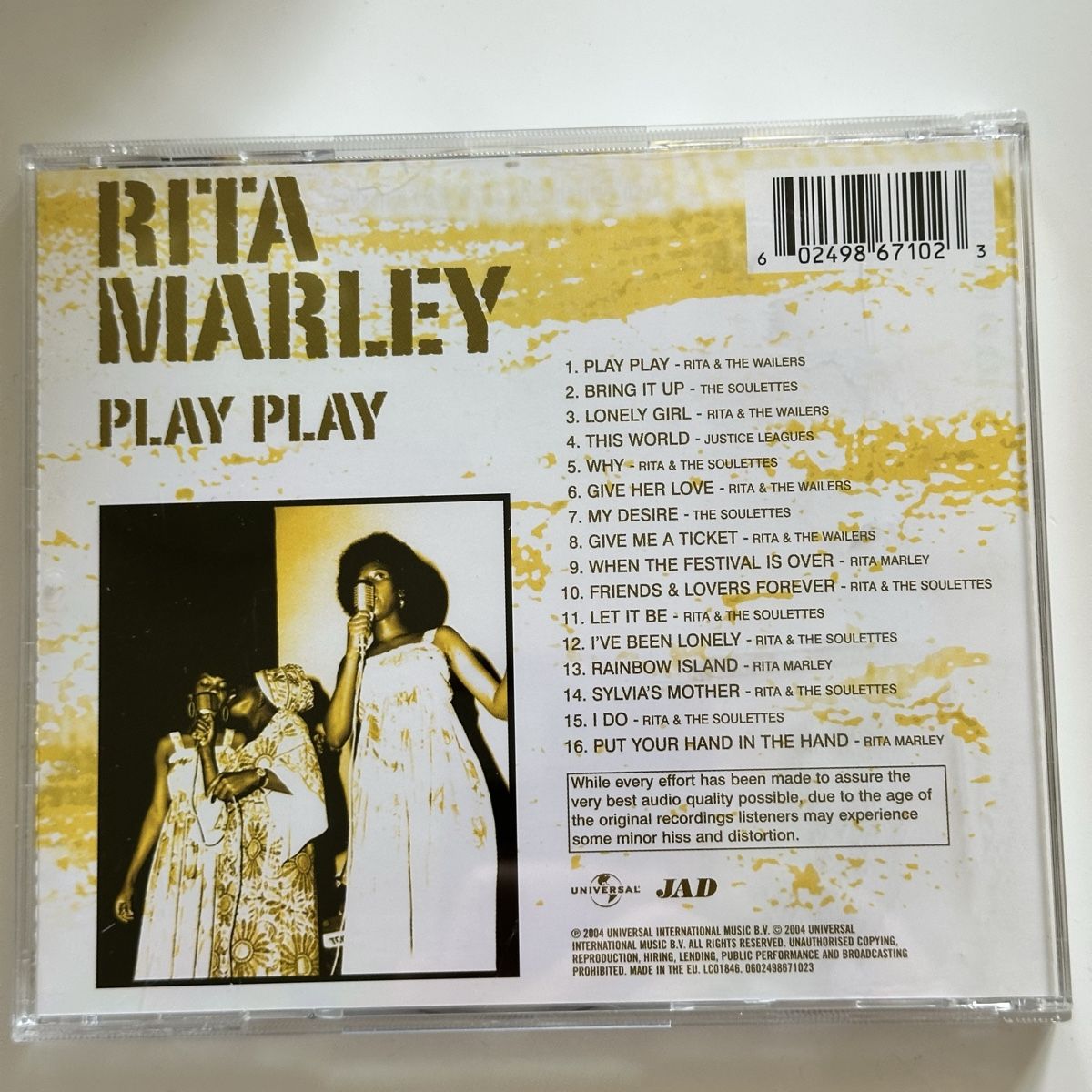 CDs: Rita Marley - Play Play CD – Gebraucht aus Etzwilen von presley3577 1