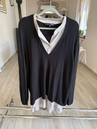 Superbe pull chemise Fleurs d'Anis taille XL