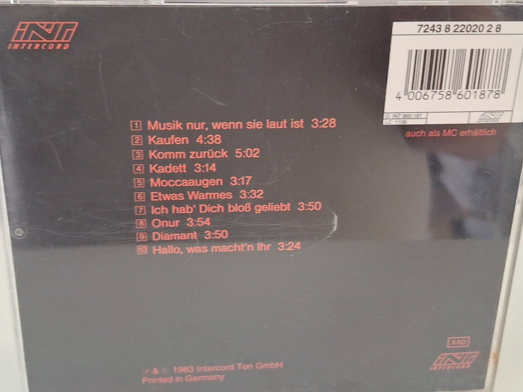 CD: CD Herbert Grönemeyer - Gemischte Gefühle - Seltene CD – Usato da Aarberg venduto da Jackup1 1