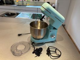 Küchenmaschine Mintgrün, wenig gebraucht, top Zustand!