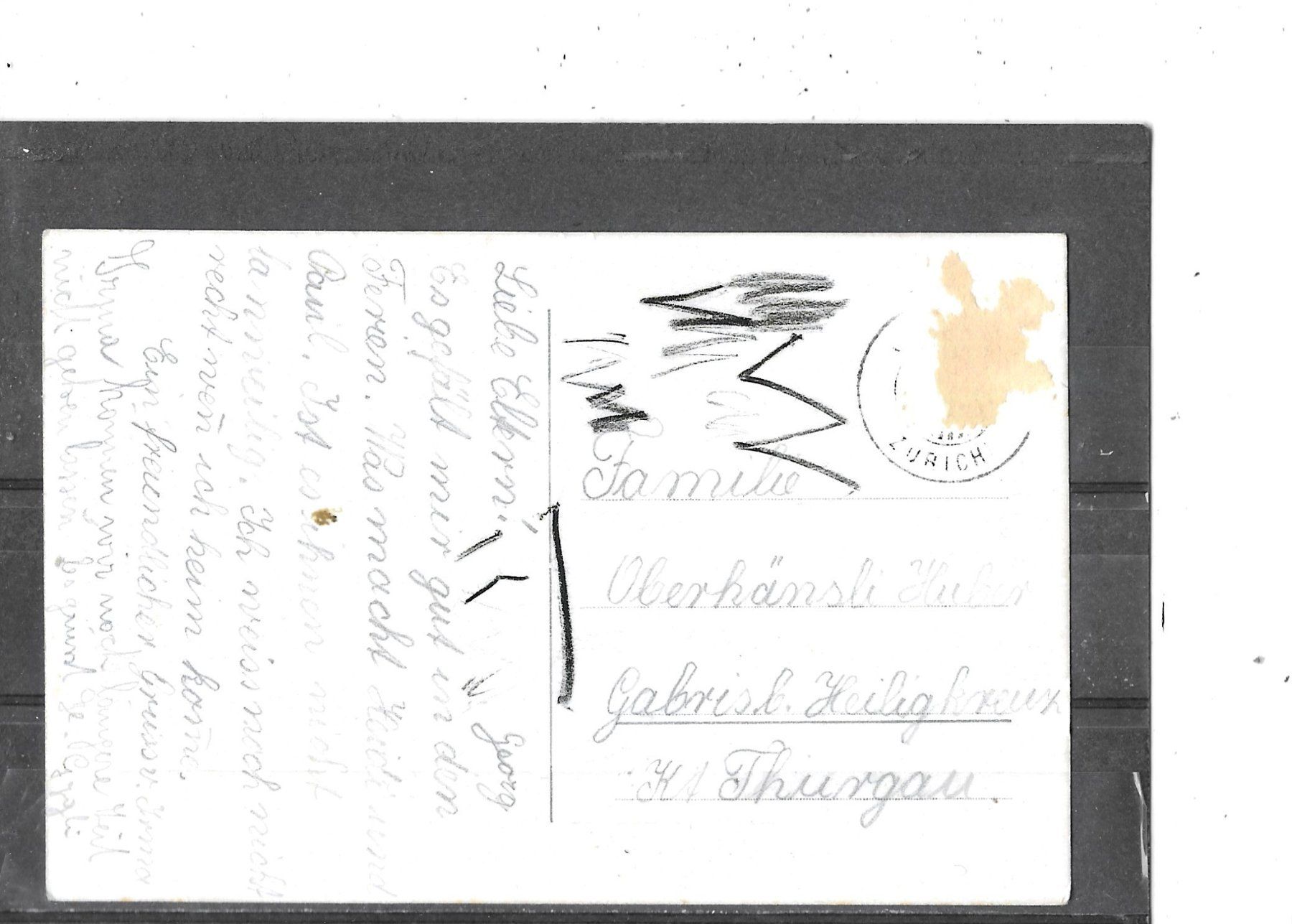 Cartoline postali: ZH Laupen-Wald – Usato da Schocherswil venduto da Wilare 1
