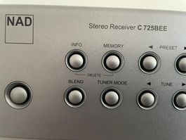 NAD Receiver C 725BBE