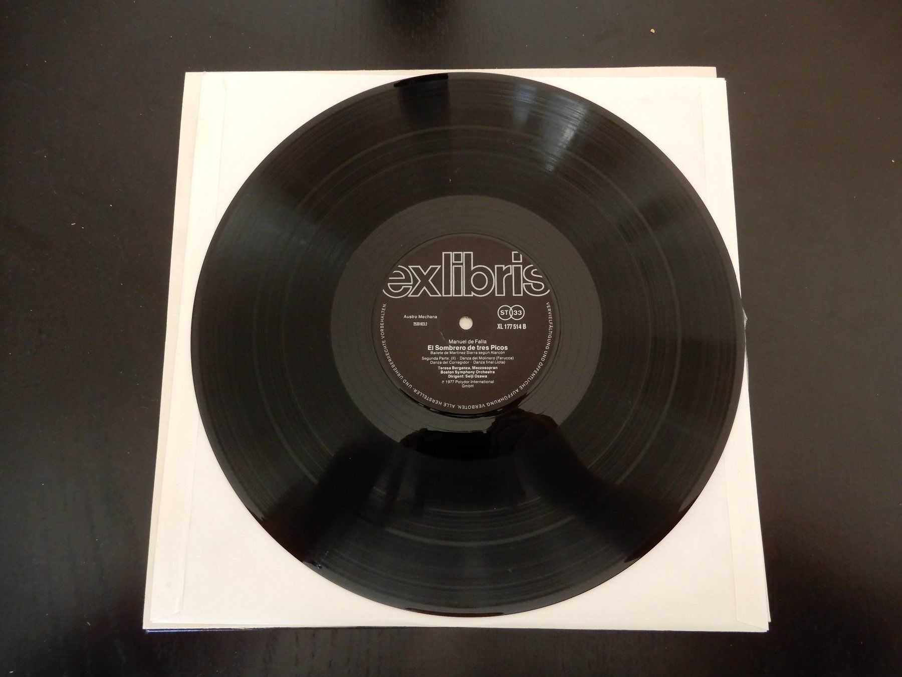 Dischi in vinile: Manuel De Falla – Der Dreispitz, Le Tricorn – Usato da Erstfeld venduto da Mario_boe0 2