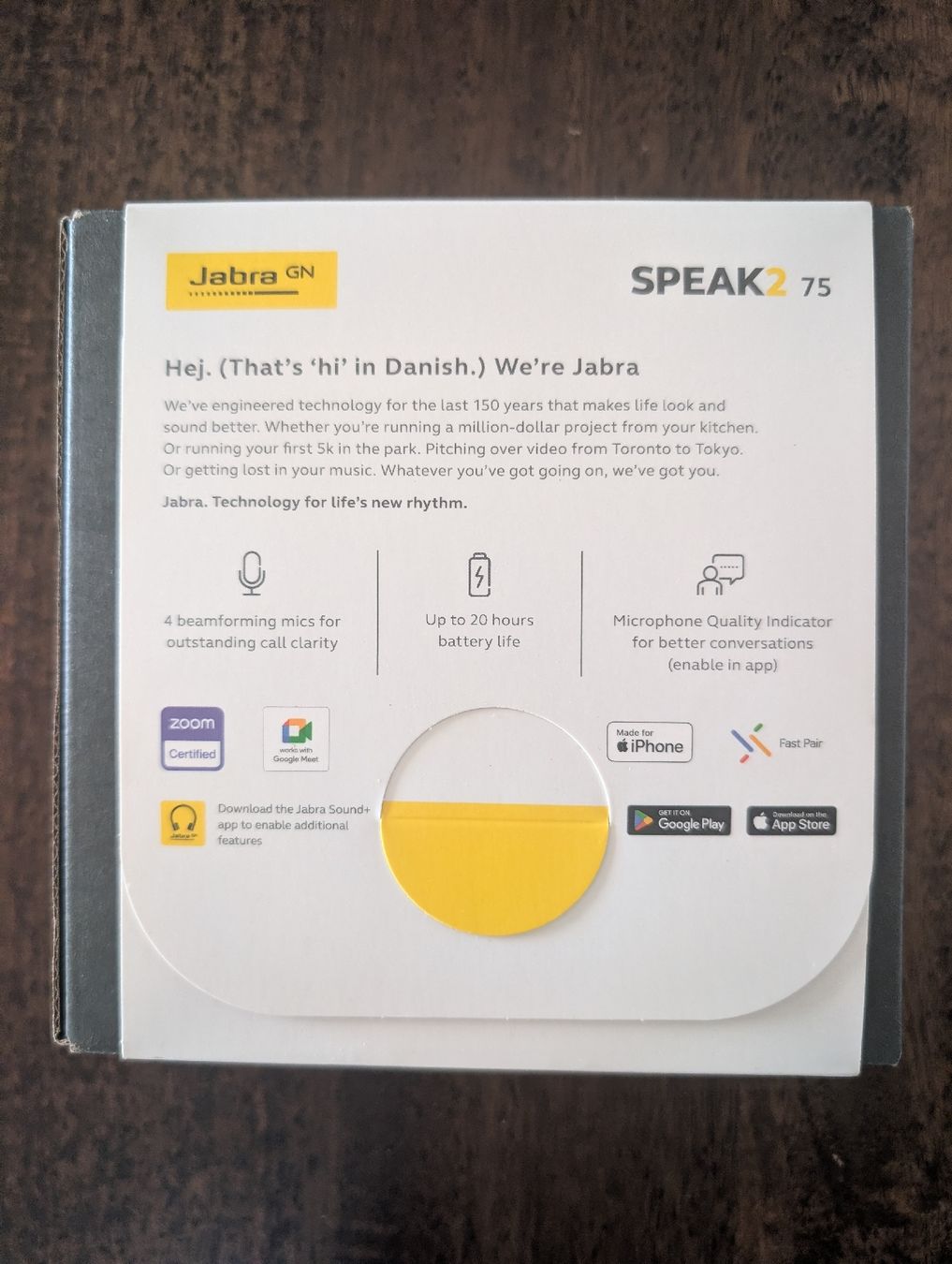 Microfoni: Jabra Speak 2 75 Micro Speaker  – Nuovo e nell'imballaggio originale da Lausanne venduto da art_k875 1
