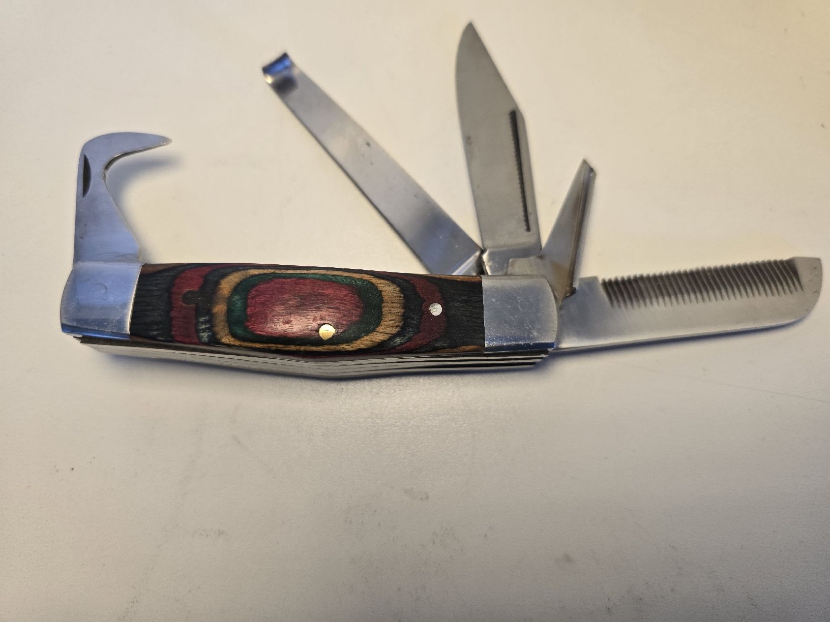 Coltelli tascabile: Luewex Taschenmesser, ein praktischer Begleiter. – Usato da winterthur venduto da Sammlerecke 1