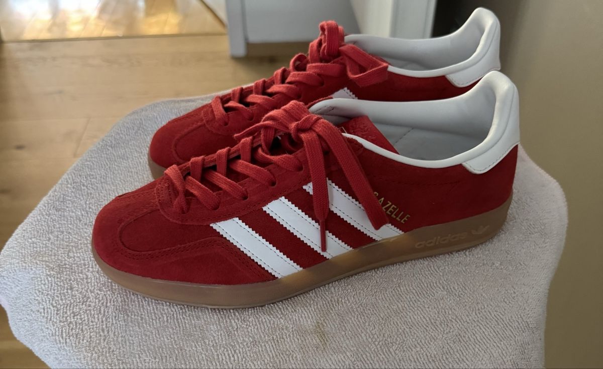 Herrenschuhe: Adidas Sneaker Gazelle rot – Neu (gemäss Beschreibung) aus Basel von Americana60 2