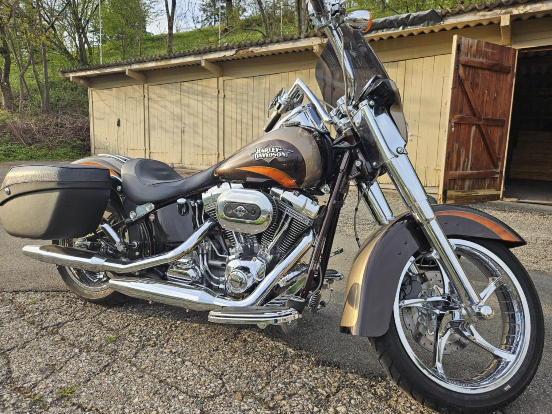 Harley-Davidson Altro: Harley-Davidson FLSTSE2 12000km – Usato da Ebnat-Kappel venduto da womolab 1