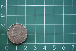 währung usa five cents 2001