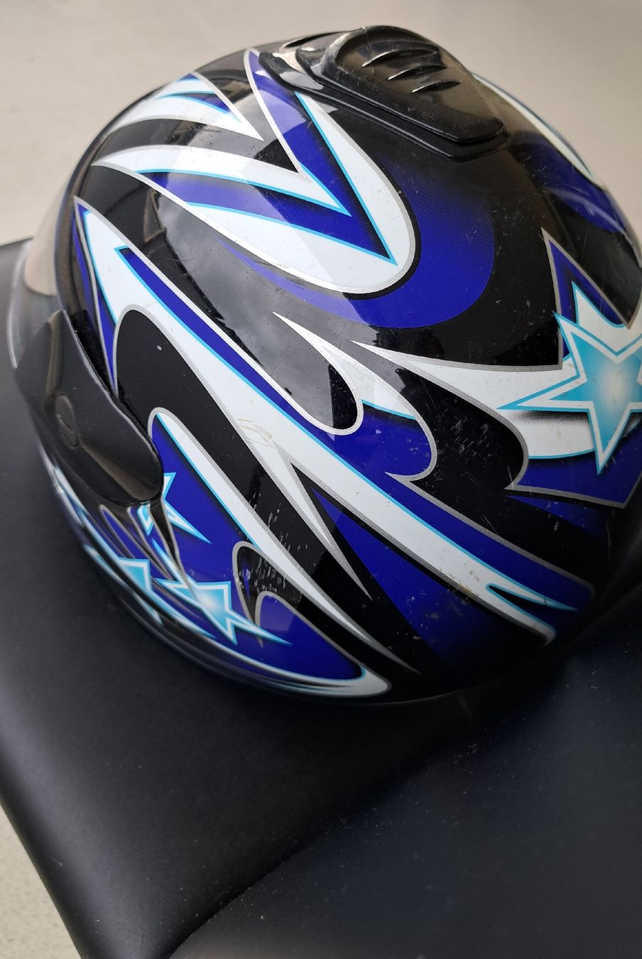 Helme & Visiere: blauer Motorradhelm – Gebraucht aus Abtwil AG von Queenstown 4