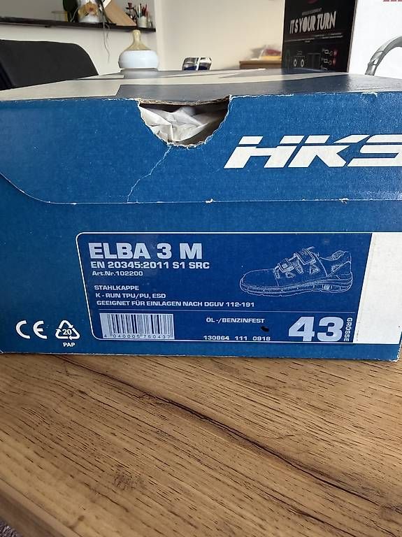 Scarpe da uomo: Sicherheitsschuh HKS – Nuovo e nell'imballaggio originale da Ebnat-Kappel venduto da ram_6glh 2