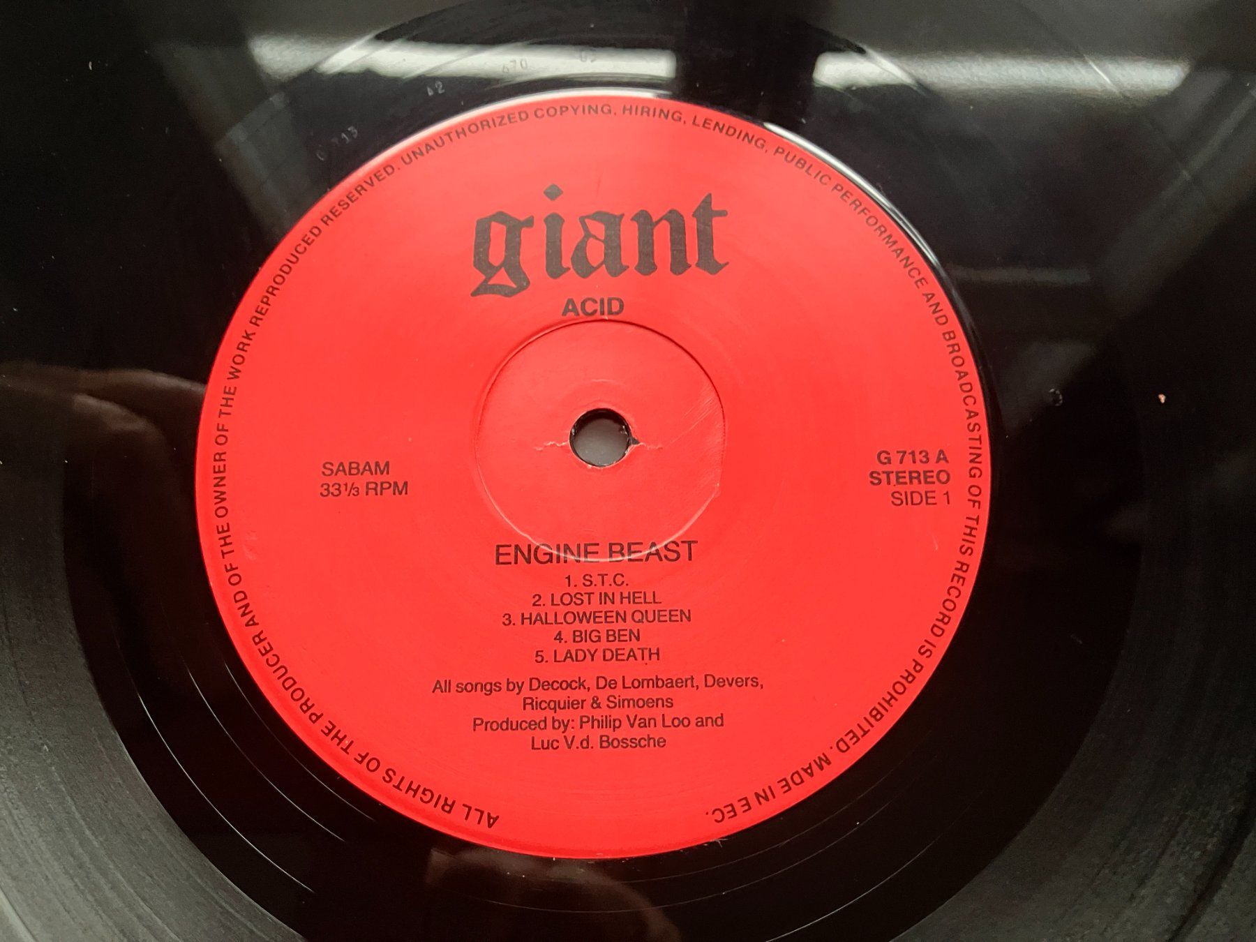 Dischi in vinile: Acid – Usato da Aarwangen venduto da Jukebox3 6