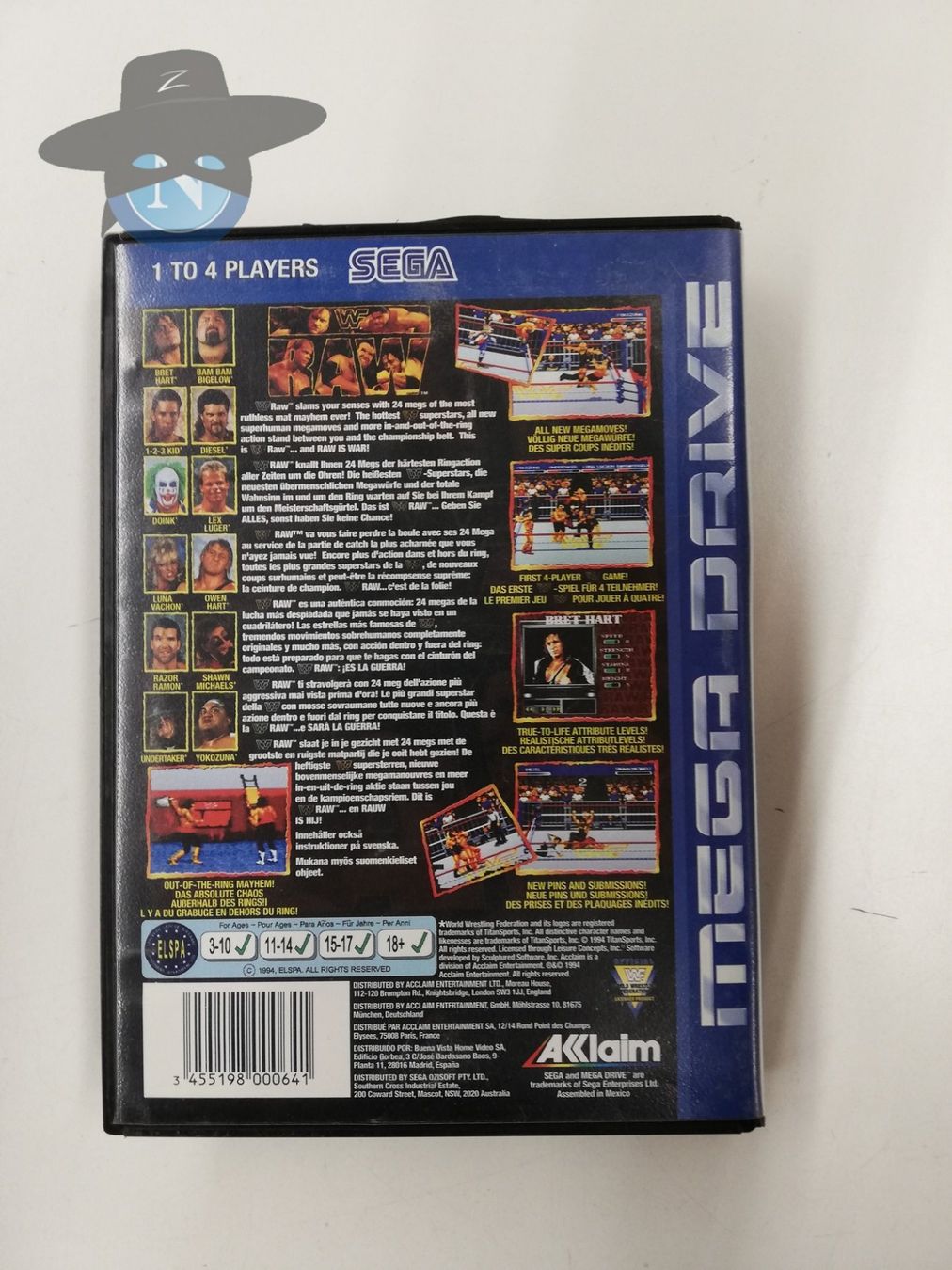 Sega Giochi: WWF Raw / Sega Mega Drive / MD – Usato da St. Gallen venduto da zorro_dc 1