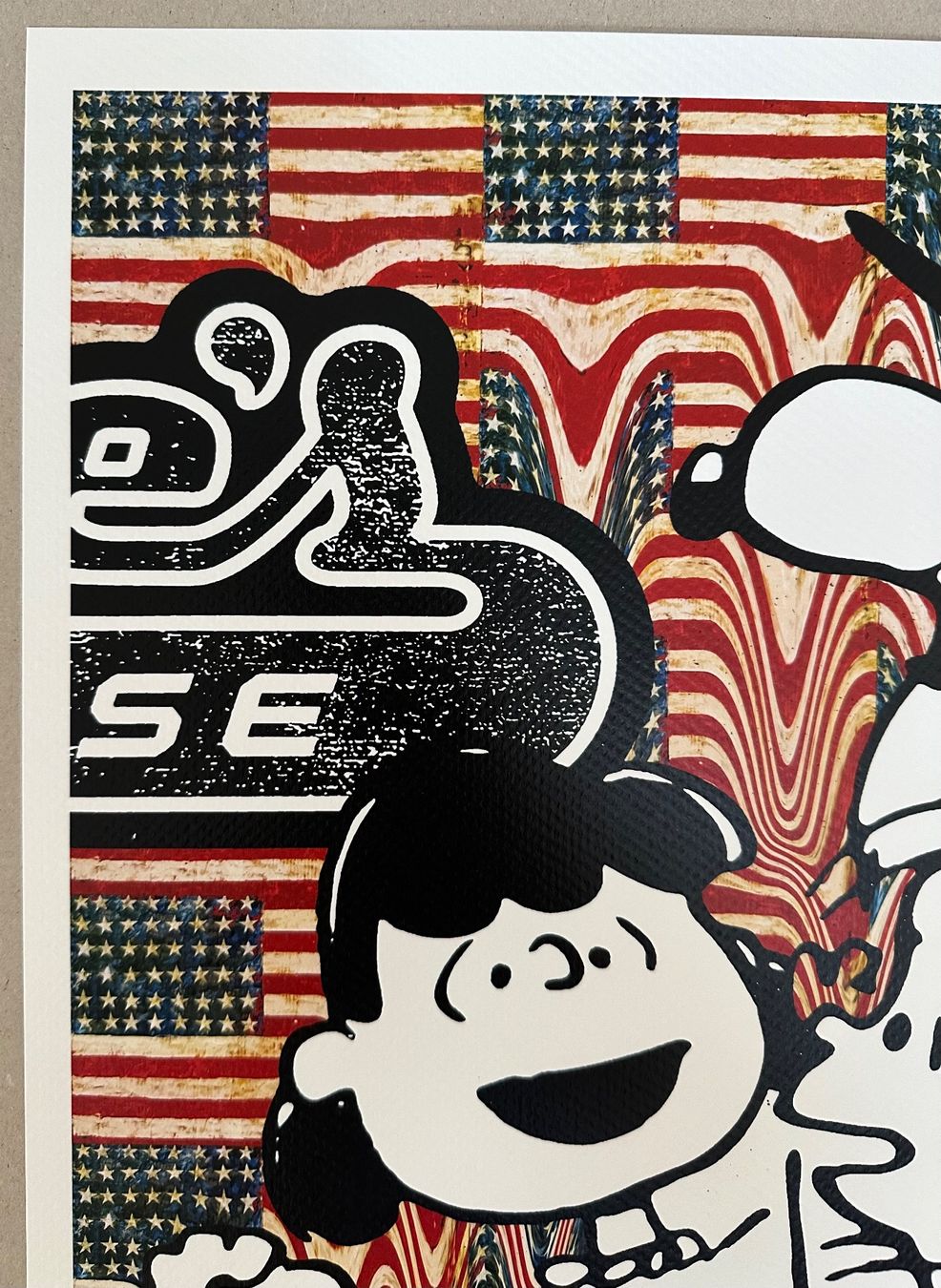Grafiken & Lithographien: Death: Snoopy & Peanuts drinking beer, signiert 18/100 – Neu (gemäss Beschreibung) aus Meilen von Smgdesign 3