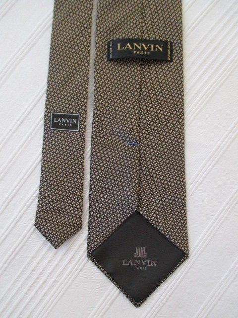 Lanvin Cravatte: Lanvin - Krawatte aus Seide – Usato da Wetzikon ZH venduto da icewear 1