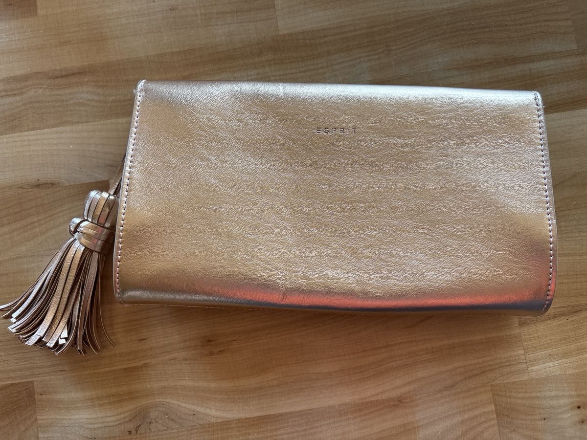Esprit Taschen für Damen: Clutch von Esprit (rosegold) – Gebraucht aus Rümlang von baselsale1 1
