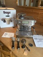 Sage the Barista Pro Siebträgermaschine mit Zubehör