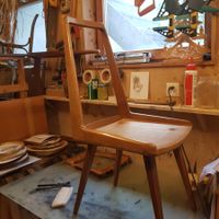 Set de 4 chaises des années 50