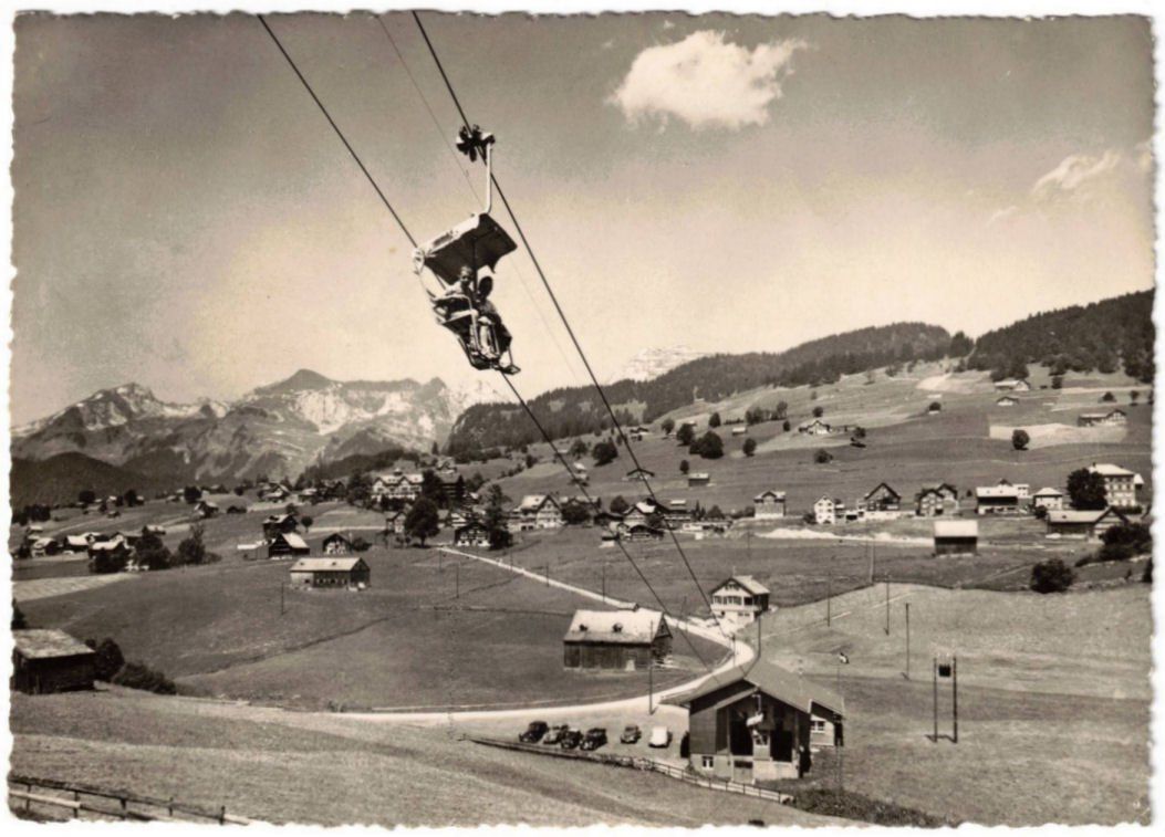 Cartoline postali: Wildhaus - Sessellift – Usato da Binningen venduto da Mountainrider