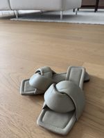 Stylish H&M Leather Slides Size 37 - Perfect for Summer!