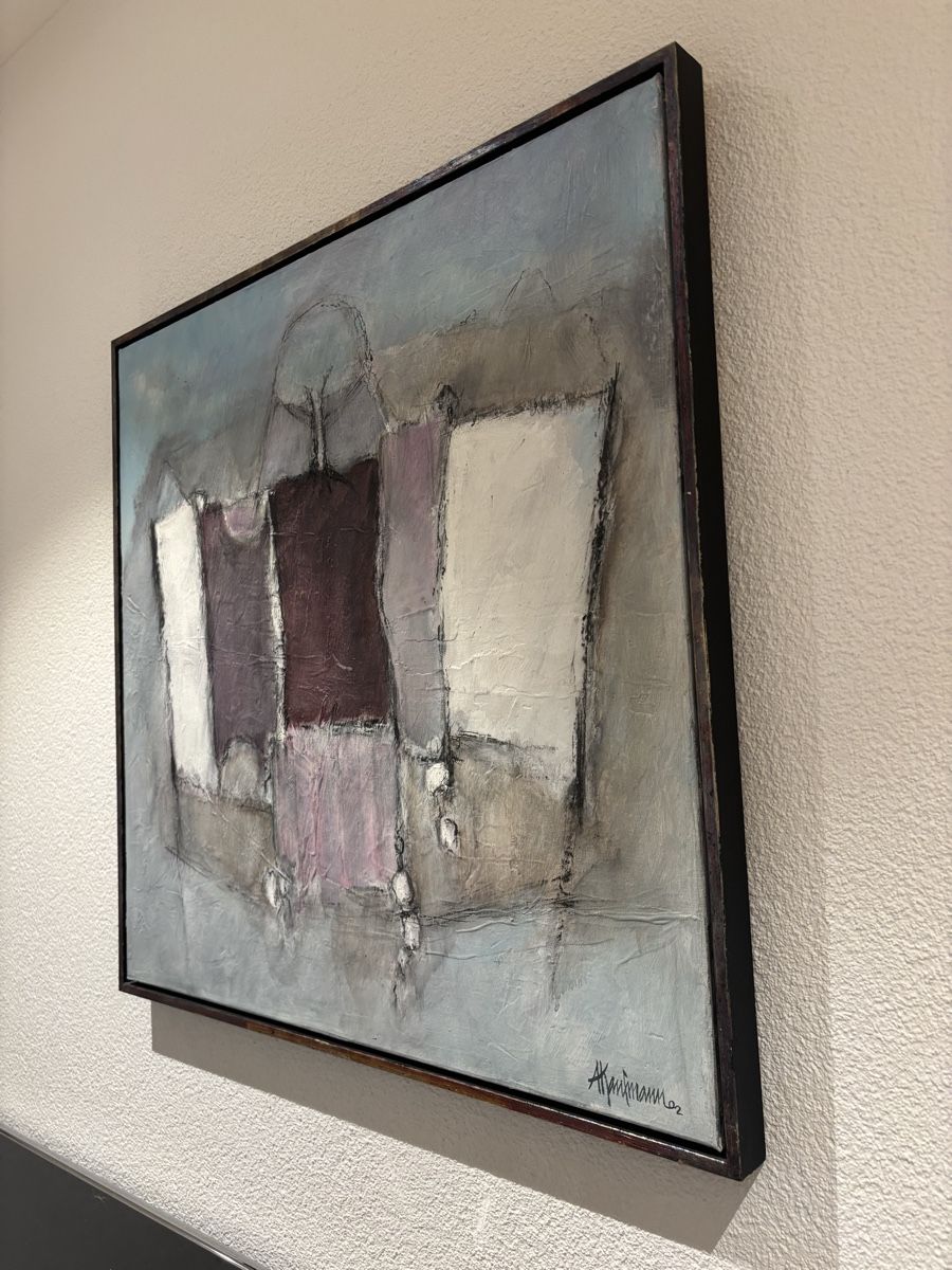 Dipinti: 2 Gemälde Bilder von Kaufmann mit Rahmen Kunst – Usato da Wollerau venduto da Loli-04 2