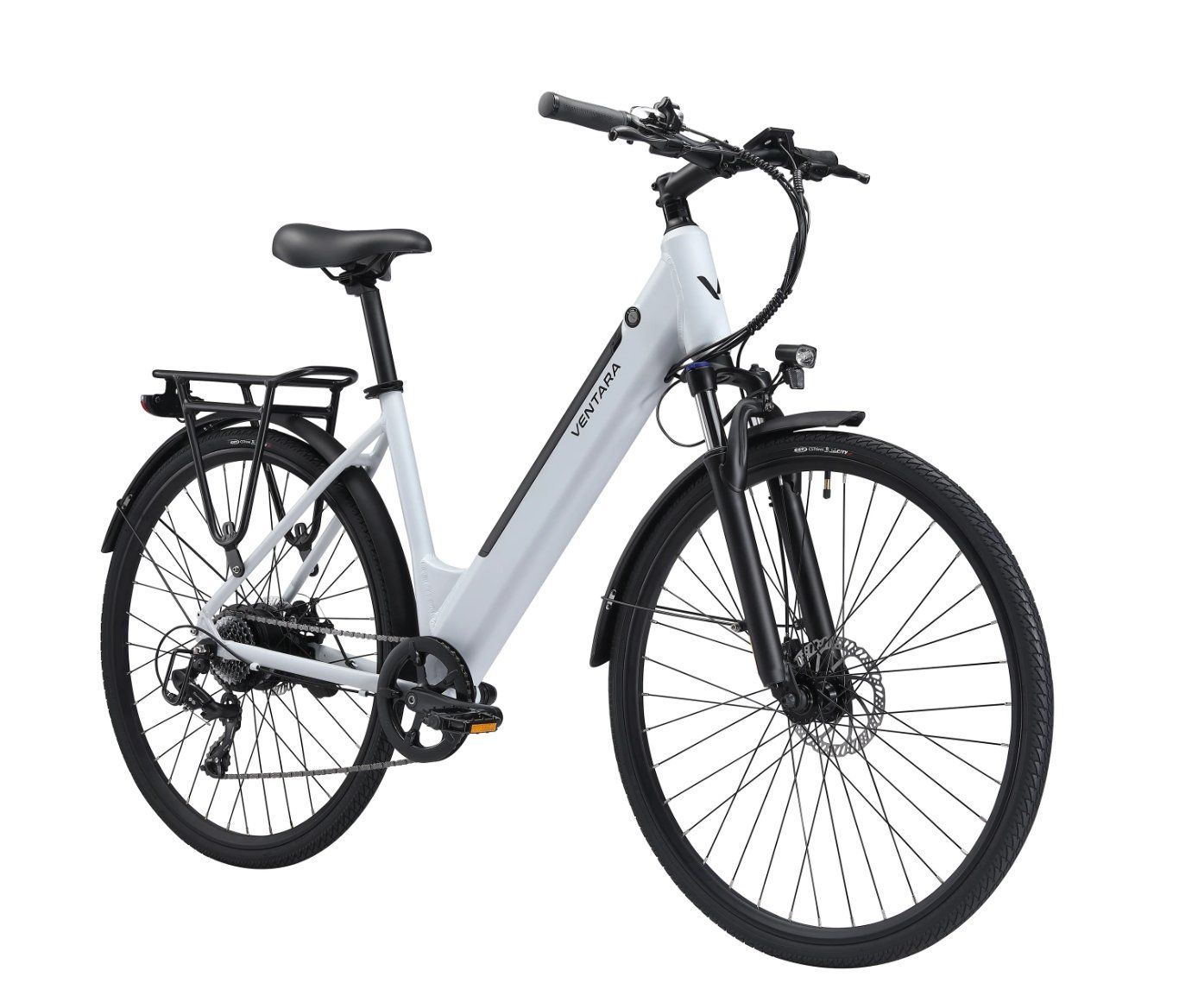 Biciclette: E-Bike City SOFIA weiss - Gratis Versand – Nuovo e nell'imballaggio originale da Kleinwangen venduto da meinwarenkorb.ch 1