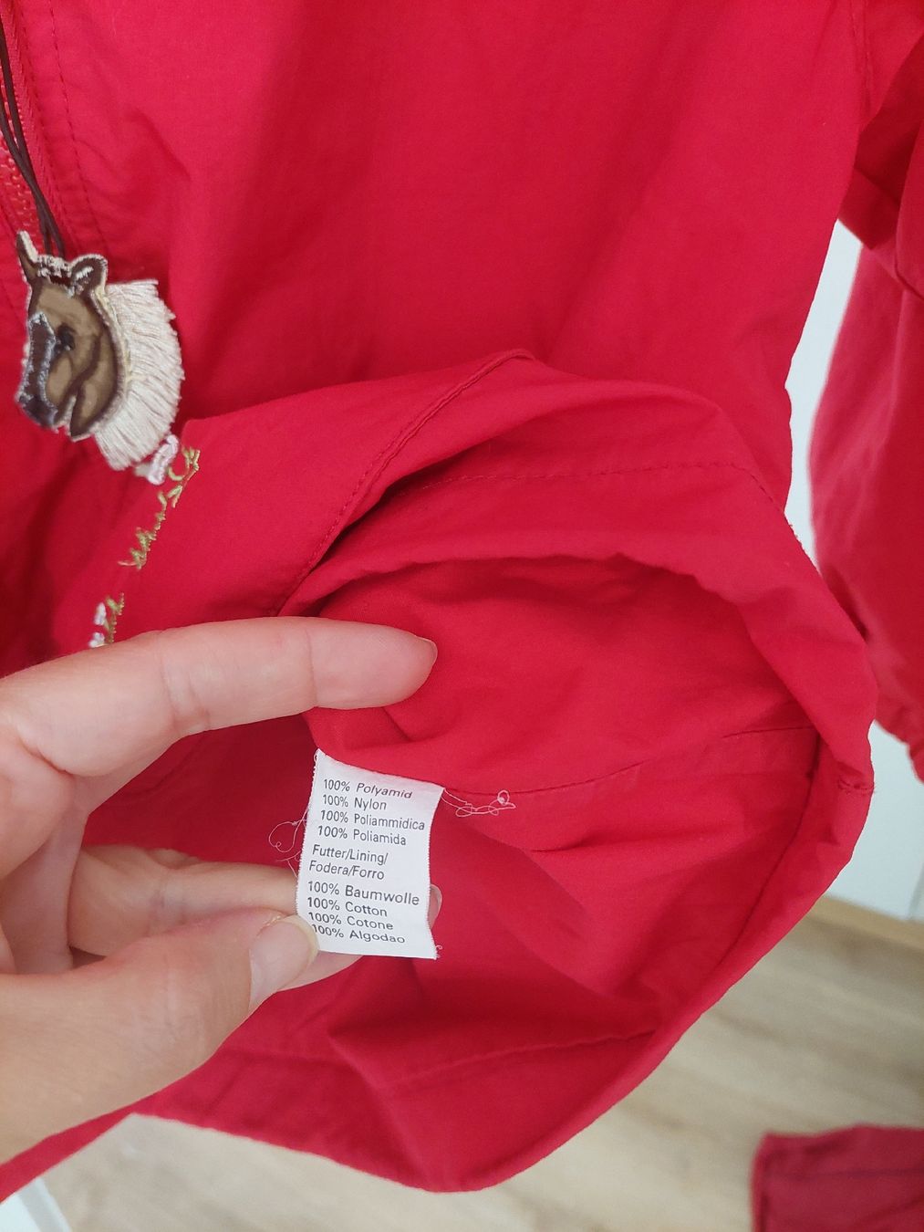 Giacche & Cappotti: Rote Mädchen Übergangsjacke Gr. 140 – Usato da Flims Dorf venduto da Truemorish 6