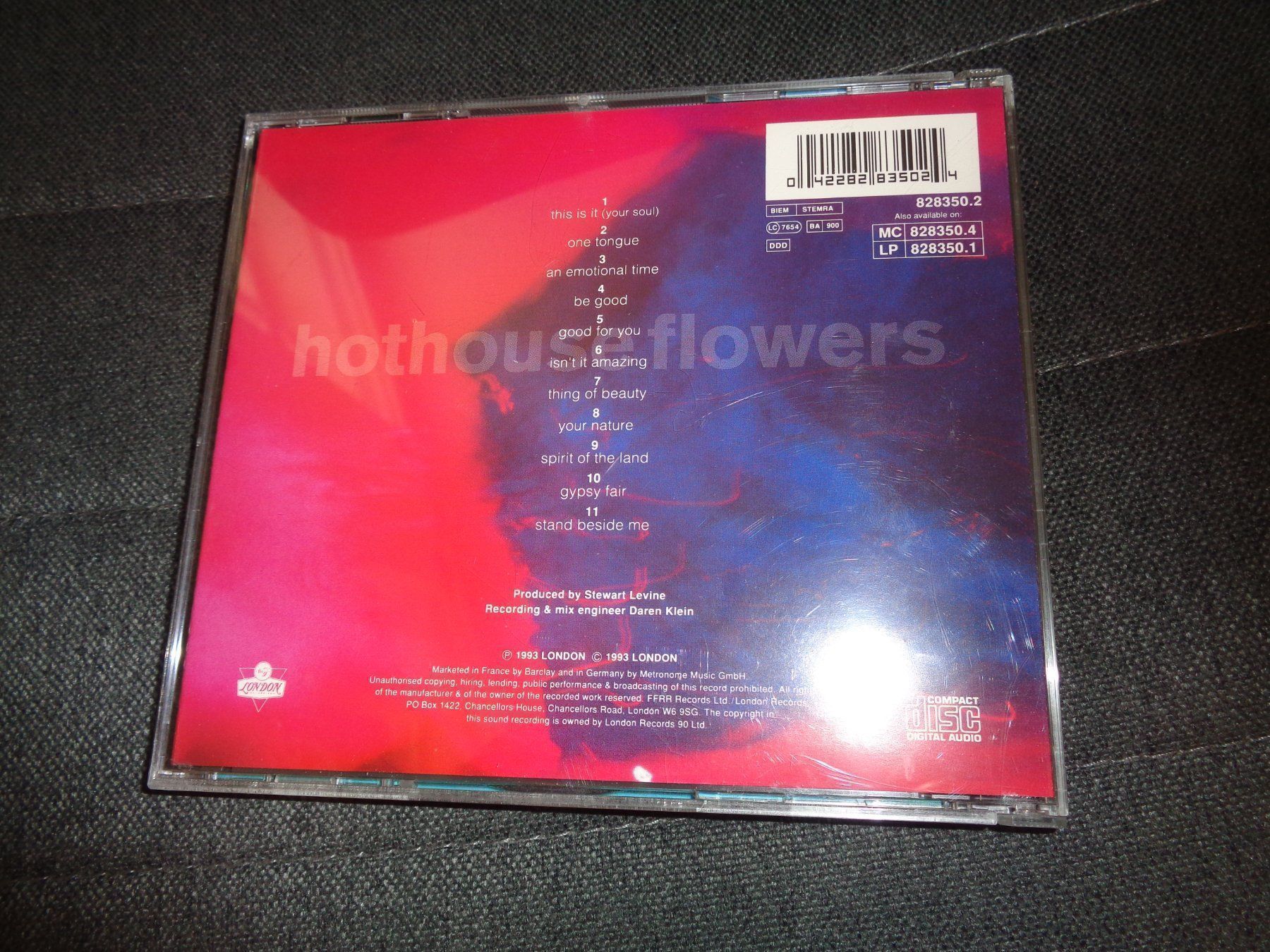 CD: Hothouse Flowers - Songs from the Rain CD – Usato da Olten venduto da Disc-Ausverkauf 1