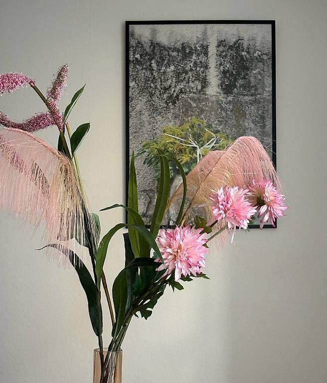 Tutte le decorazioni: Set Kunstblumen, Blumenstrauss mit Vase – Usato da Zürich venduto da Pisei90 1