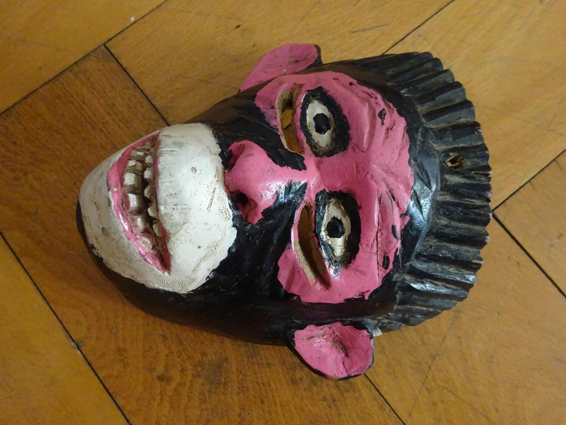 Maschere: Frecher Affe / Holzmaske – Usato da Esslingen venduto da eintagammeer 3