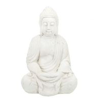 Weisse Buddha Figur 70 cm (Heim & Garten