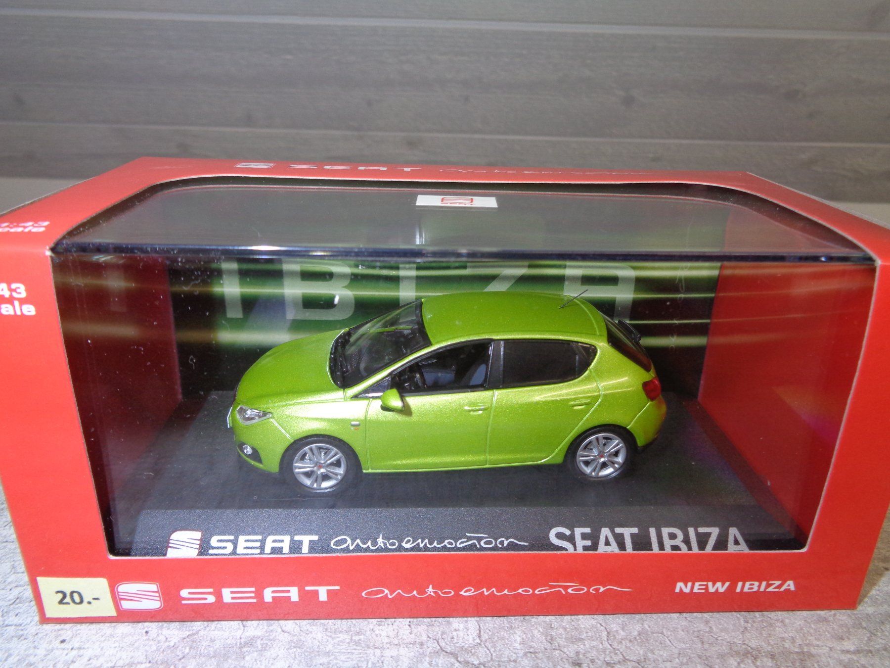 Seat Modellini d'auto: Fischer 1:43 Seat Ibiza – Nuovo e nell'imballaggio originale da Reconvilier venduto da rallycar 1