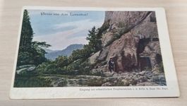 Baar Lorzethal Höllgrotten 1903 ab Zug