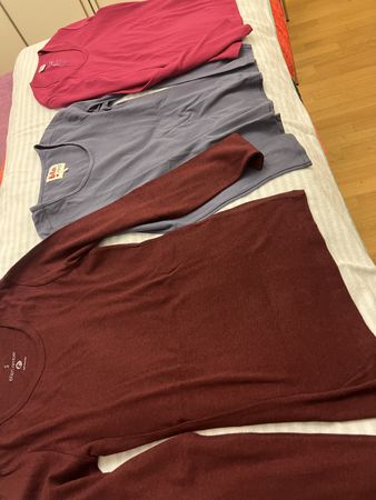 3er Set Damen T-Shirts, Grösse S, Baumwolle, Top Zustand