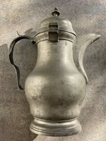Zinnkanne antik ca. 22cm hoch