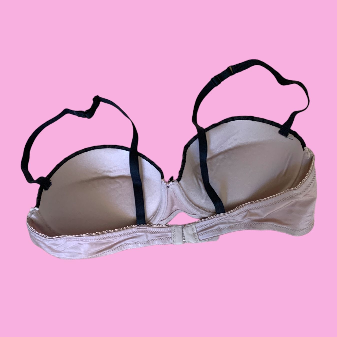 H&M Sonstige Unterwäsche: Beige and black balconette bra – Gebraucht aus Basel von demonbaby2222 1