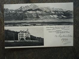 Alte Ansichtskarte Hotel-Pension Bellevue Mauborget 1906