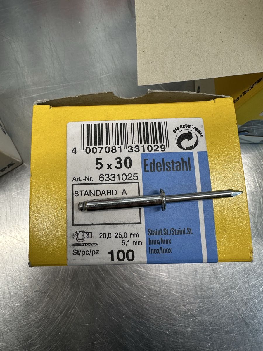 Tutti gli attrezzi: Blindnieten Edelstahl 4 Packungen – Nuovo (secondo la descrizione) da Schwende venduto da weesli 3