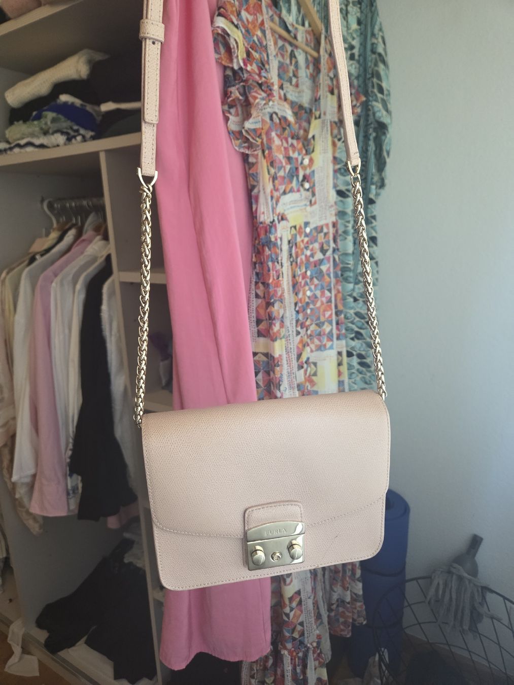 Furla Taschen für Damen: Furla Metropolis Tasche rosa Leder – Gebraucht aus Adlikon b.Regensdf von che_xxb9 3