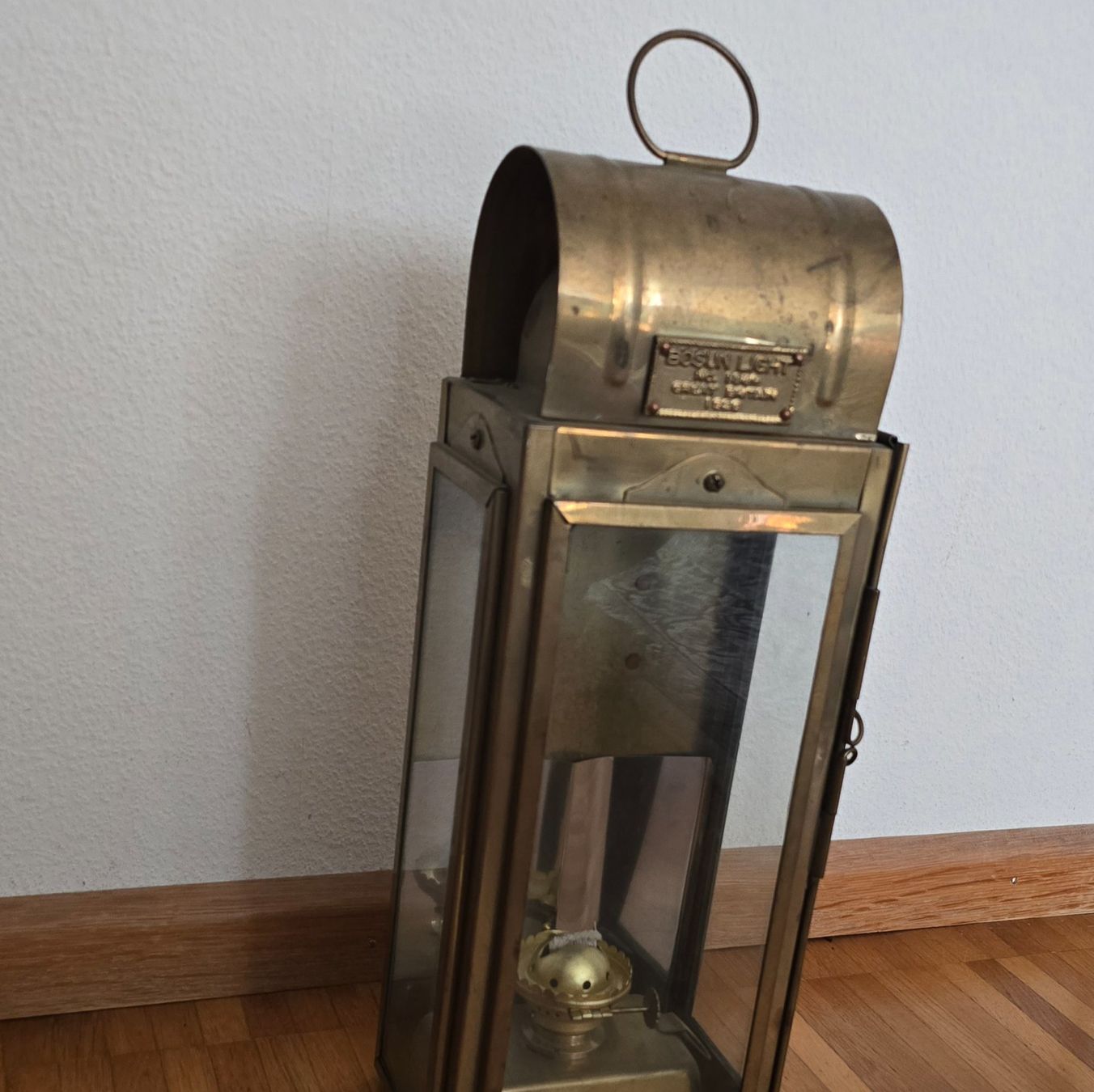 Lampen: Bosun Light No.1889 Schiffslampe Messing 1926 – Gebraucht aus Reinach BL von Pendling 2