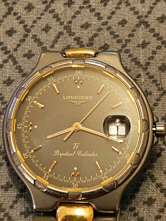 Montre longines ti perpetual calendar Quartz ann e 90 Kaufen auf